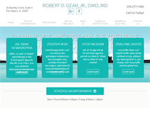 Tablet Screenshot of drgearoms.com